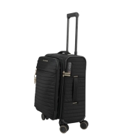 Travelite 'Barbara Stepp' 4-RadTrolley S erweiterbar  2,6kg 40-43l schwarz