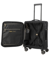 Travelite 'Barbara Stepp' 4-RadTrolley S erweiterbar  2,6kg 40-43l schwarz