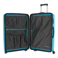 Travelite 'Orbita' 4-Rad Trolley L 77cm 3,5kg 103l türkis