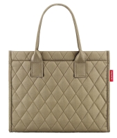 Reisenthel 'daily shopper' Einkaufstasche 14l rhombus olive