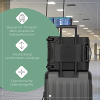 Travelite 'Jetpack' Easy 2 Cabin 2-Rad Bordtrolley 40cm 1,7kg 21l schwarz