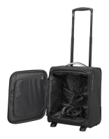 Travelite 'Jetpack' Wings 2 Cabin 2-Rad Bordtrolley 40cm 1,8kg 25l schwarz