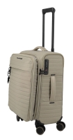 Travelite 'Barbara Stepp' 4-Rollen Bordtrolley S 55cm 2,6kg erweiterbar 40-43l Satin Nude