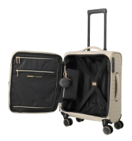Travelite 'Barbara Stepp' 4-Rollen Bordtrolley S 55cm 2,6kg erweiterbar 40-43l Satin Nude