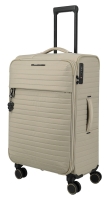Travelite 'Barbara Stepp' 4-Rollen Trolley M 68cm 3,2kg erweiterbar 64-68l Satin Nude
