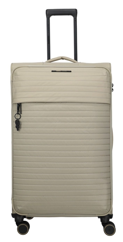 Travelite 'Barbara Stepp' 4-Rollen Trolley L 80cm 3,5kg 88l Satin Nude