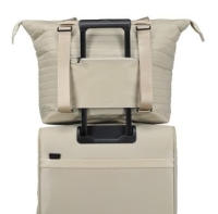 Travelite 'Barbara Stepp' 2in1 Shopper 44cm 0,8kg 27l Satin Nude