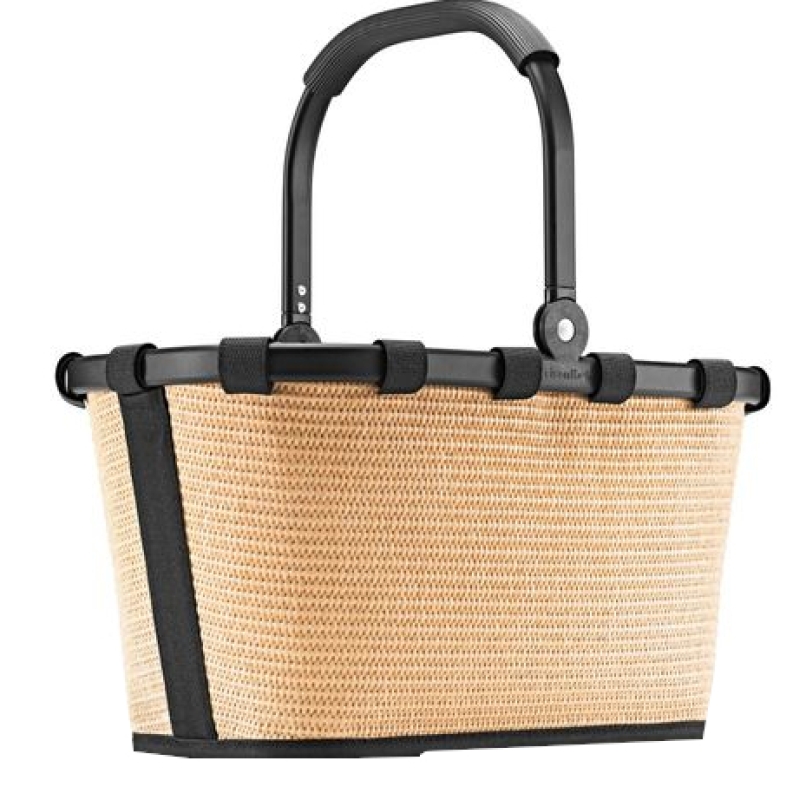 Reisenthel 'carrybag' XS Einkaufskorb Alurahmen raffia black