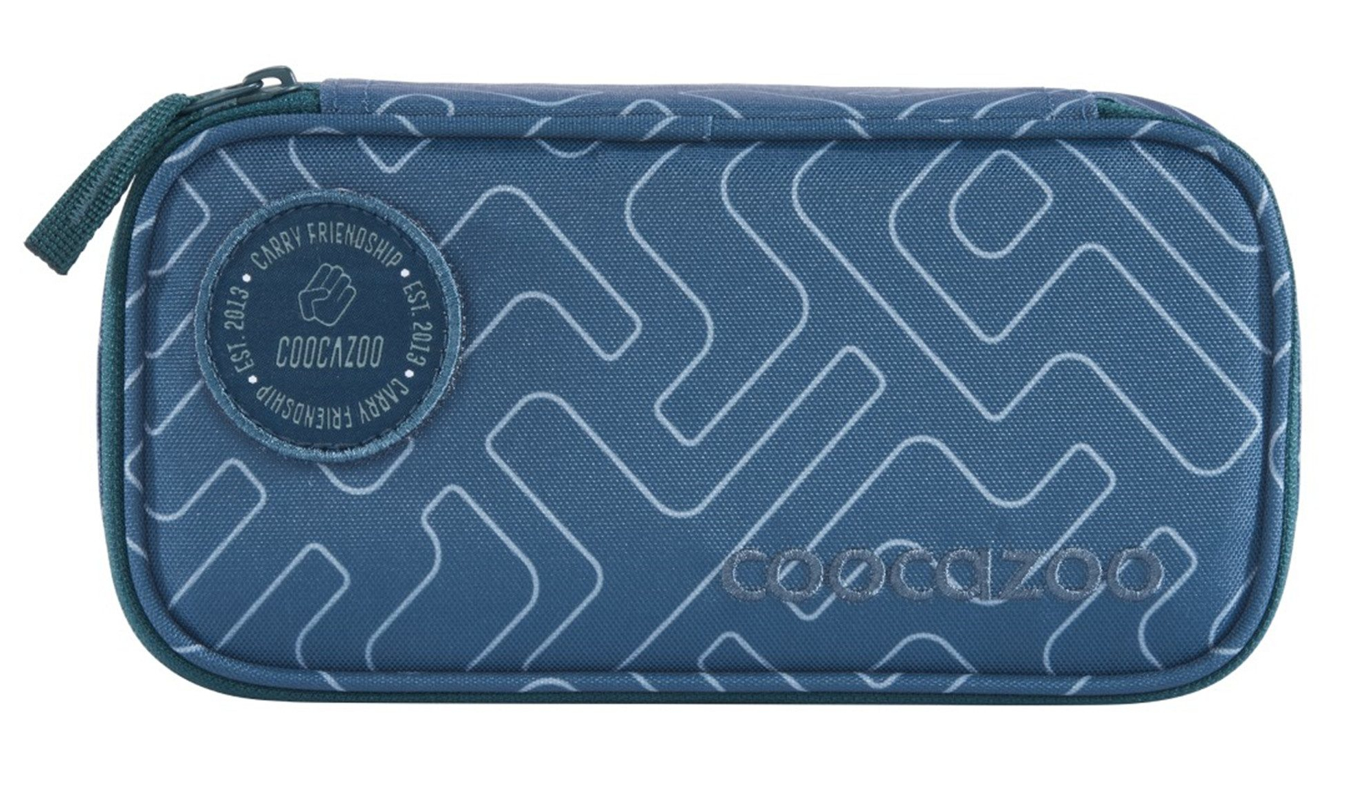 Coocazoo Pencil Case Mäppchen Blue Maze