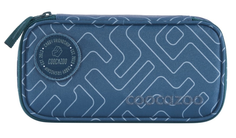 Coocazoo Pencil Case Mäppchen Blue Maze