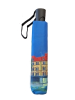 Gref 'Palas' Taschenschirm Motiv Landshut gemalt