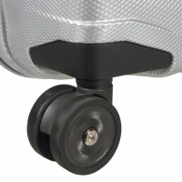 Samsonite 'Proxis' 4-Rad Trolley Spinner 55cm 2,3kg erw. 38/44l silver