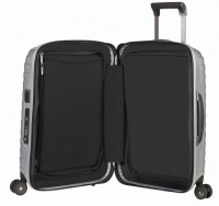 Samsonite 'Proxis' 4-Rad Trolley Spinner 55cm 2,3kg erw. 38/44l silver