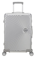 American Tourister 'Soundbox Alu' Spinner 68cm 5,8kg 73l silver