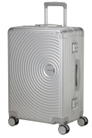 American Tourister 'Soundbox Alu' Spinner 68cm 5,8kg 73l silver