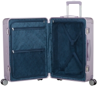 American Tourister 'Soundbox Alu' Spinner 68cm 5,8kg 73l stormy lilac