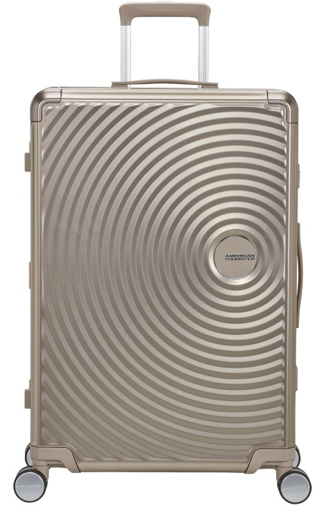 American Tourister 'Soundbox Alu' Spinner 77cm 6,6kg 100l bronze