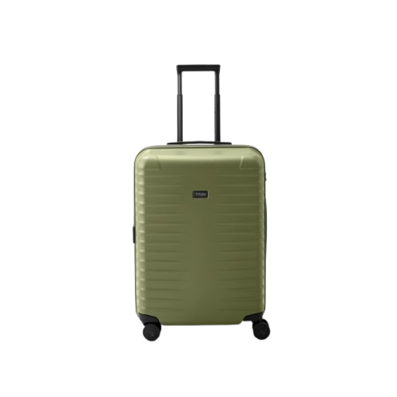 Titan 'Upgrade' 4-Rad Trolley M 65cm mit TSA-Schloss 3,5kg 68l Froest green
