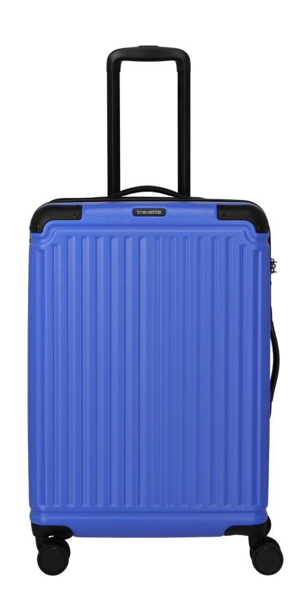 Travelite 'Cruise' 4-Rad Trolley M mit TSA 67cm 3,6kg 65l blue Violet