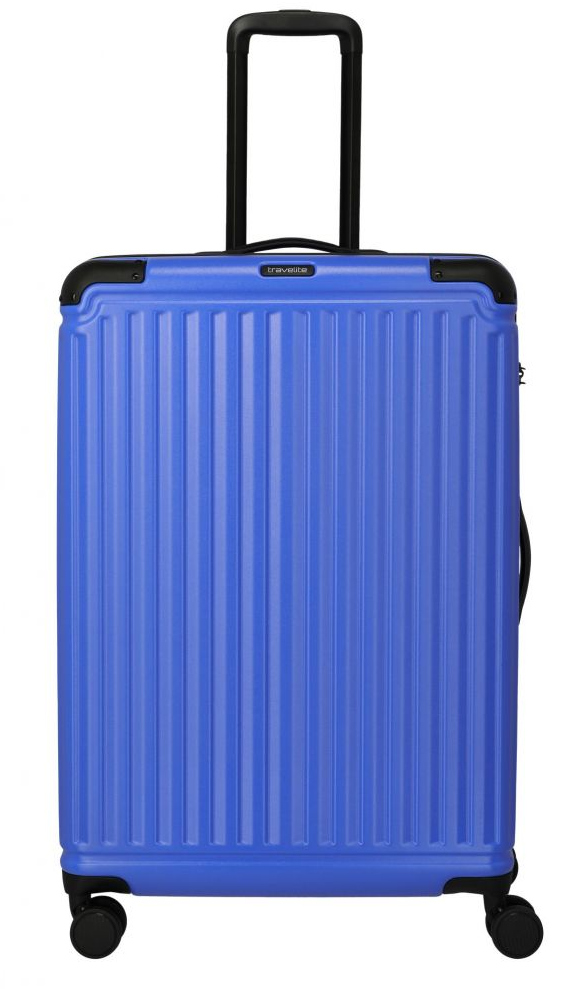 Travelite 'Cruise' 4-Rad Trolley L mit TSA 77cm 4,3kg 100l blue Violet