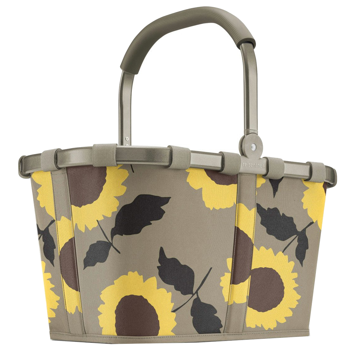 Reisenthel 'Carrybag' Einkaufskorb mit Alurahmen sunflowers