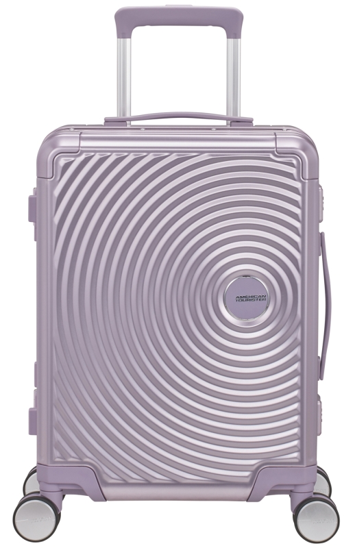 American Tourister 'Soundbox Alu' Spinner 55cm 4,4kg 39l stormy lilac