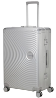 American Tourister 'Soundbox Alu' Spinner 77cm 6,6kg 100 L silver
