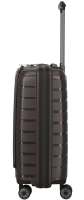 Travelite 'Air Base' 4-Rad-Bordtrolley S 55cm mit Vortasche für Laptop 2,6kg 43l coffee