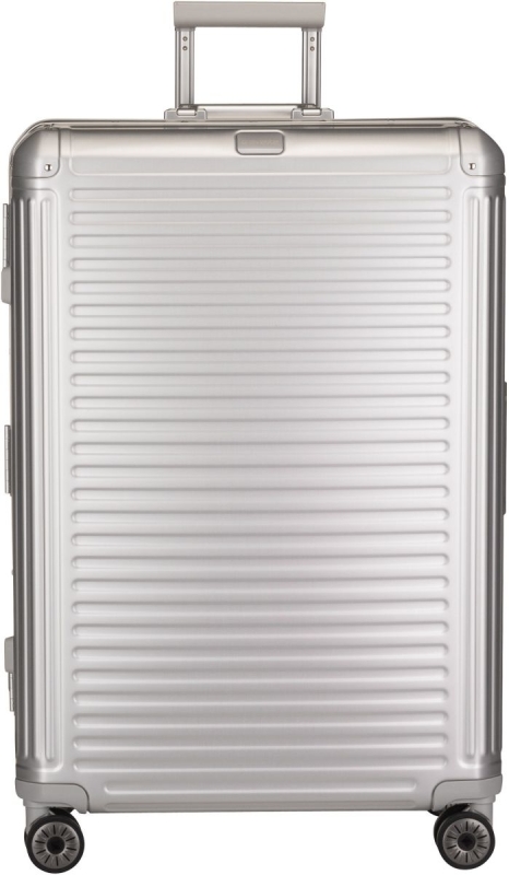 Travelite 'Next' 4-Rad-Trolley L 77cm 6,7 kg 100l  Aluminium silber