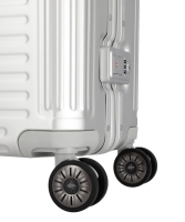 Travelite 'Next' 4-Rad-Trolley L 77cm 6,7 kg 100l  Aluminium silber