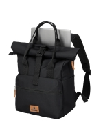 Travelite 'Basics' Short Handle Rollup Backpack 11/14l schwarz