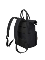 Travelite 'Basics' Short Handle Rollup Backpack 11/14l schwarz