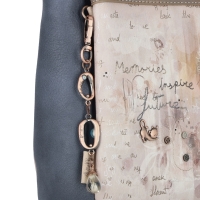 Anekke 'Memories' Umhängetasche creme/blau