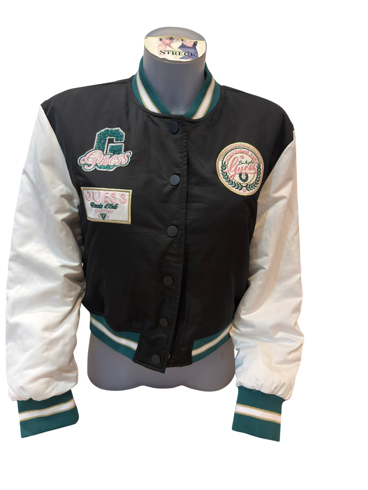 Guess 'Beverly Hills' Size 16 Mädchen-Bomberjacke 