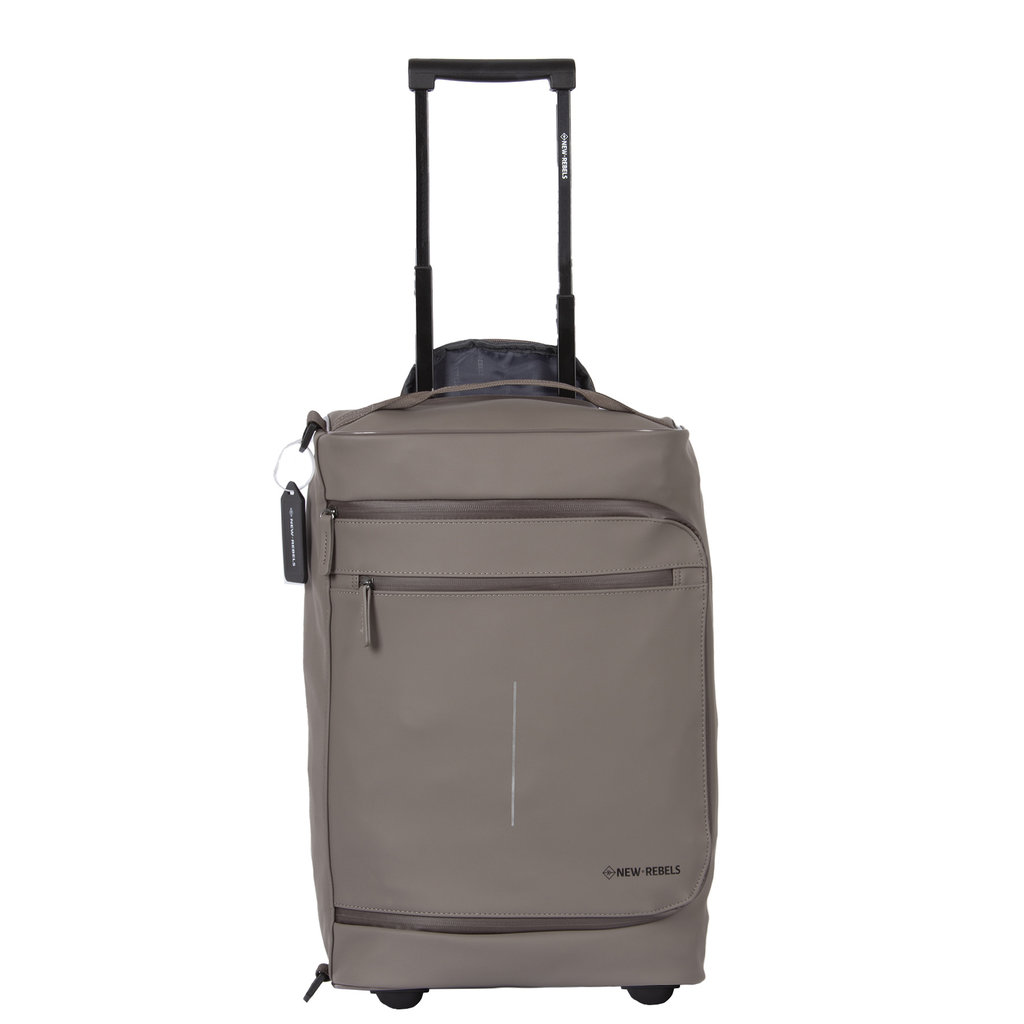 New Rebels 'Laredo' On Board Trolley Reisetasche 55cm taupe