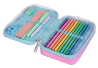 Mc Neill 'Frozen' Design Nr. 269 Etui gefüllt, Jumper mit 2 Reißverschlüssen mint