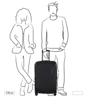 Samsonite 'Splendix' Spinner 67cm 4,3kg erw. 71/80l green/black