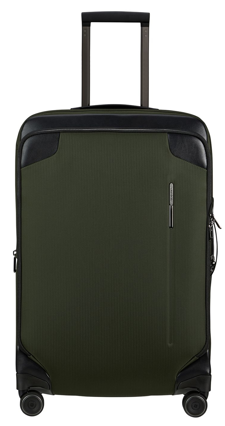 Samsonite 'Splendix' Spinner 67cm 4,3kg erw. 71/80l green/black