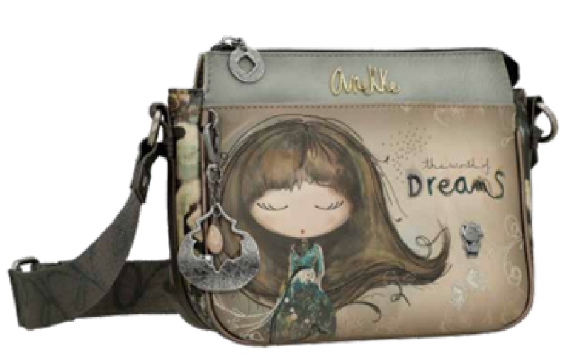 Anekke 'Real' Damenschultertasche beige/braun