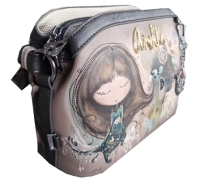 Anekke 'Real' Schultertasche gestanzt braun