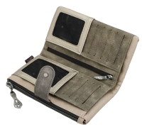 Anekke 'Real' Damenlangbörse beige/braun