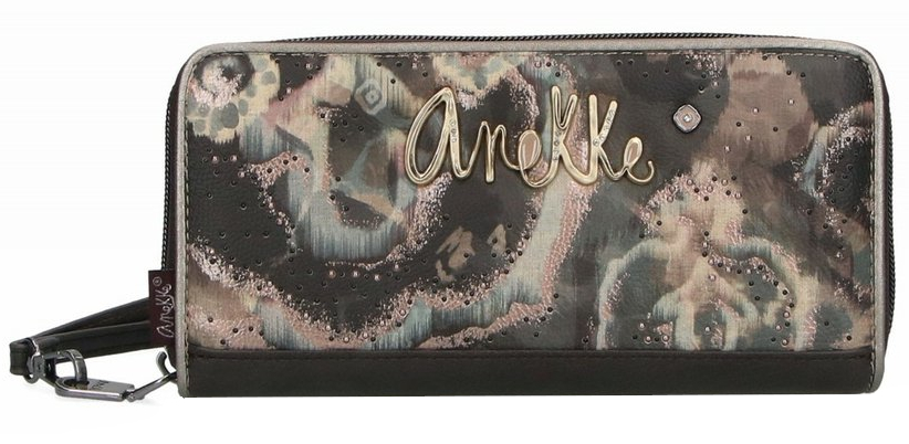 Anekke 'Real' Damenlangbörse beige/braun