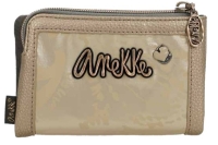 Anekke 'Real' Damenbörse mit RV beige/braun