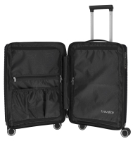 Travelite 'Orbita' 4-Rad Trolley S 2,3 kg 37 l schwarz