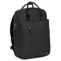 New-Rebels 'Harper' Rucksack Laptop comp 9l Miami schwarz 