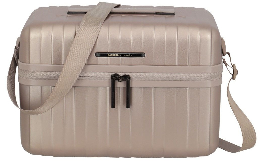Travelite 'Barbara Novelty' Beautycase  ca.1,2kg 19l Satin Nude