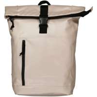 Black Hawk Rollup-Rucksack aus PU mit Laptopfach Metalic Cham