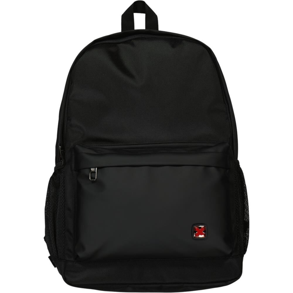 Travel ´N´ Meet Rucksack aus Spinnstoff Schwarz