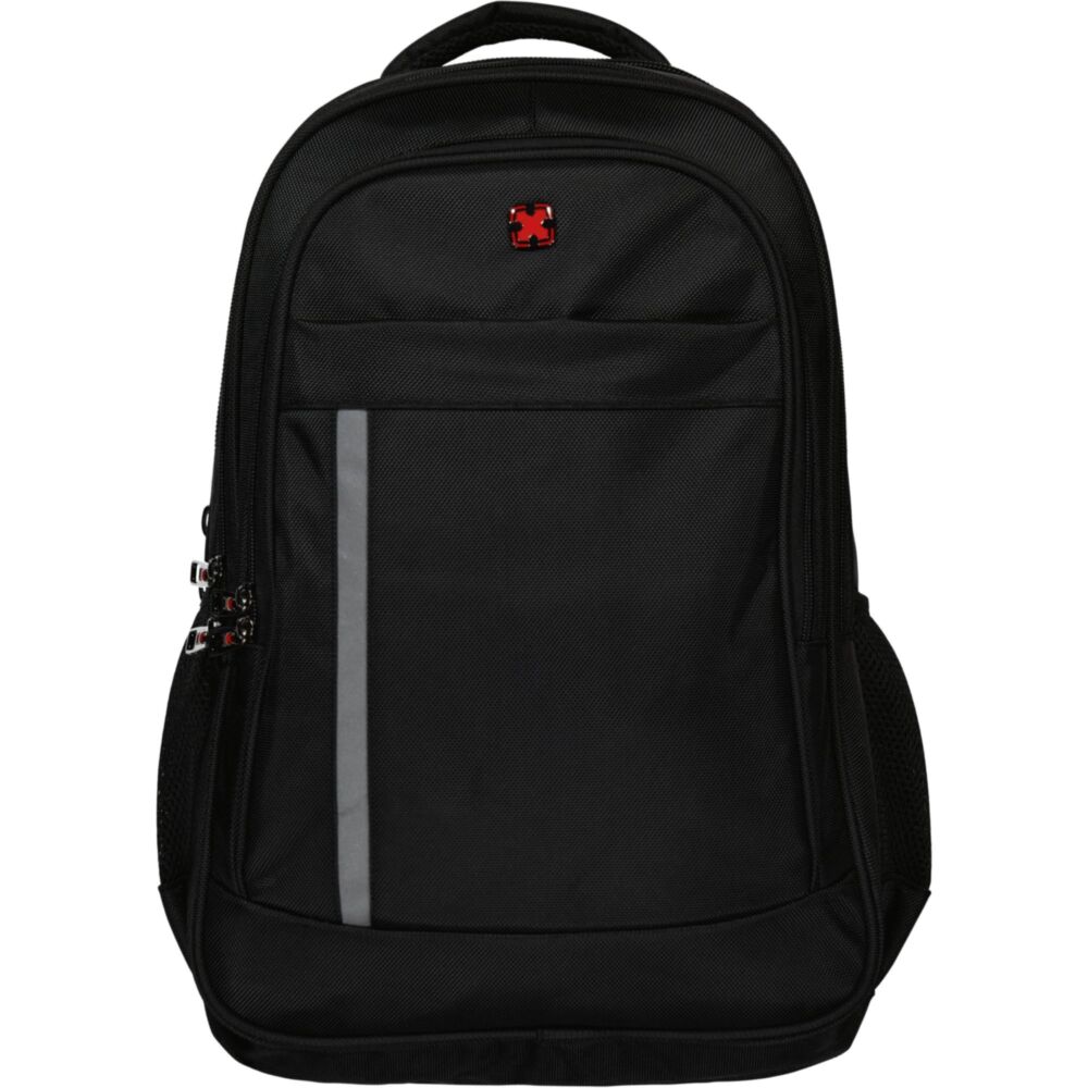 Travel ´N´ Meet Rucksack aus Spinnstoff Schwarz