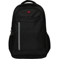 Travel ´N´ Meet Rucksack aus Spinnstoff Schwarz